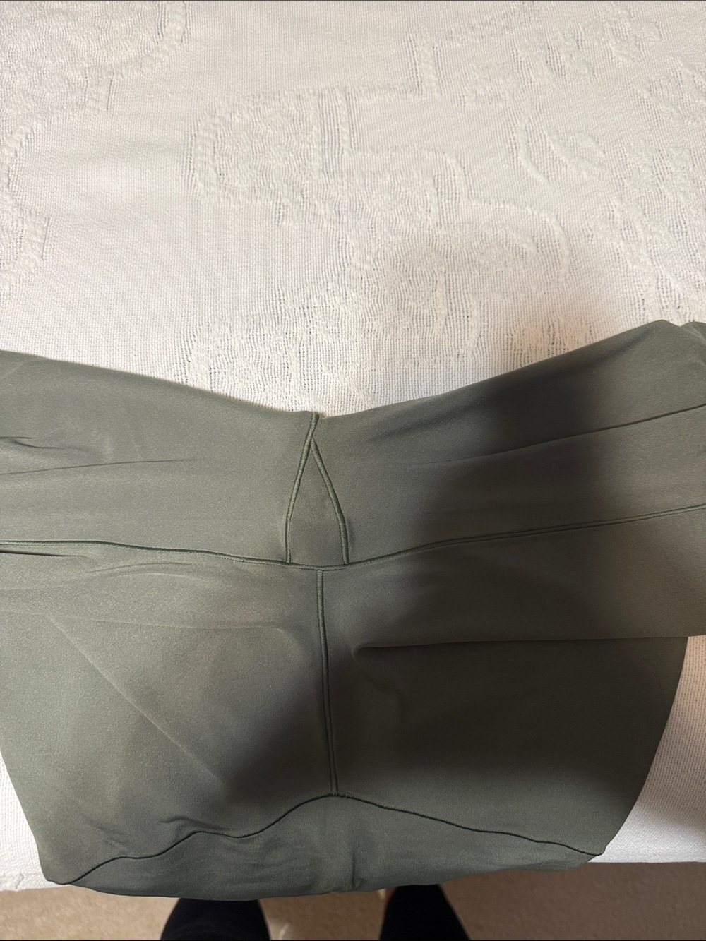 aerie Chill Pullover Hoodie in Olive - Picture 5 of 7